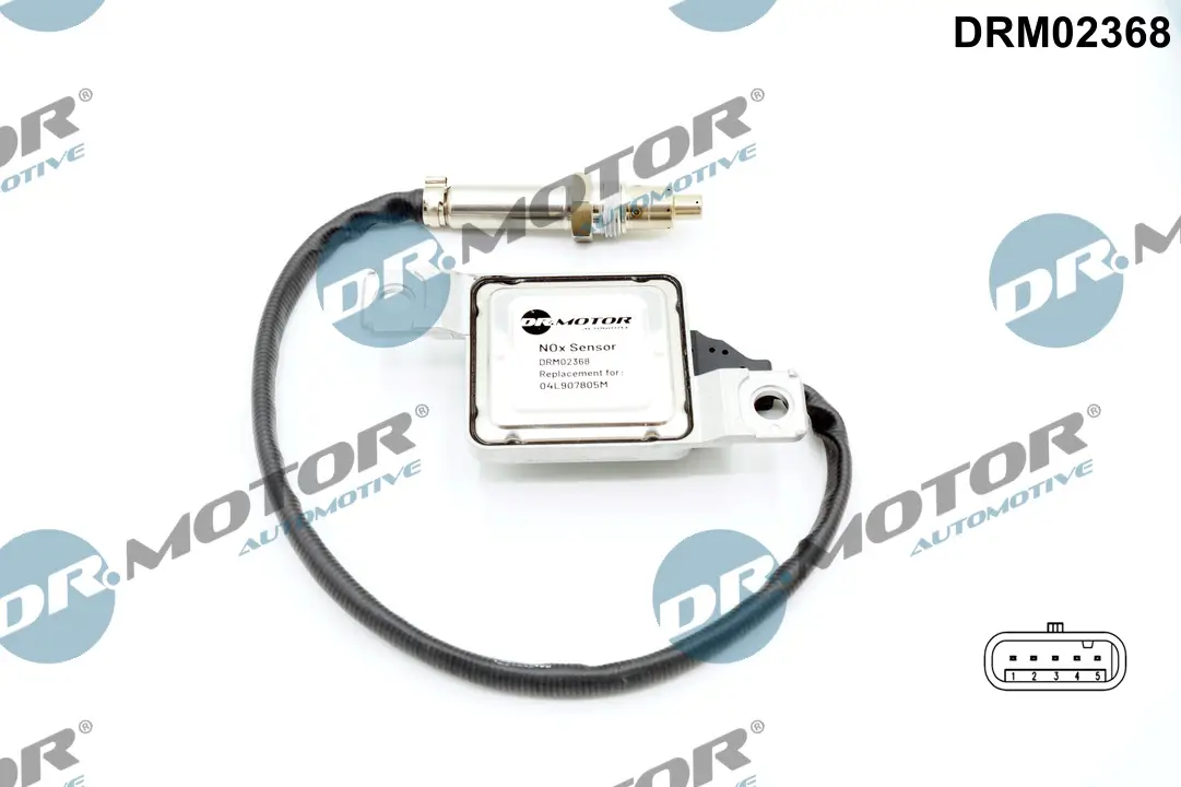 NOx-Sensor, NOx-Katalysator nach Rußpartikelfilter Dr.Motor Automotive DRM02368