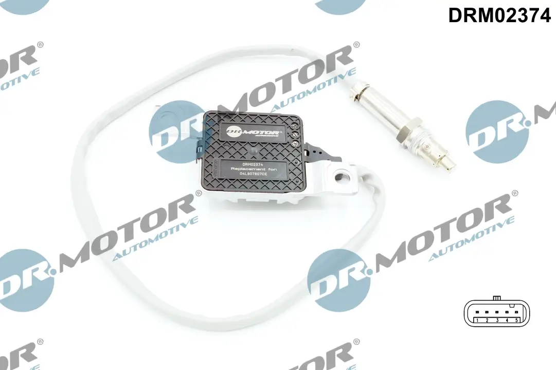 NOx-Sensor, NOx-Katalysator nach Rußpartikelfilter Dr.Motor Automotive DRM02374