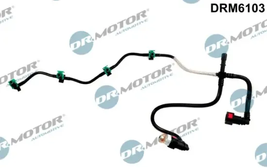 Schlauch, Leckkraftstoff Dr.Motor Automotive DRM6103 Bild Schlauch, Leckkraftstoff Dr.Motor Automotive DRM6103