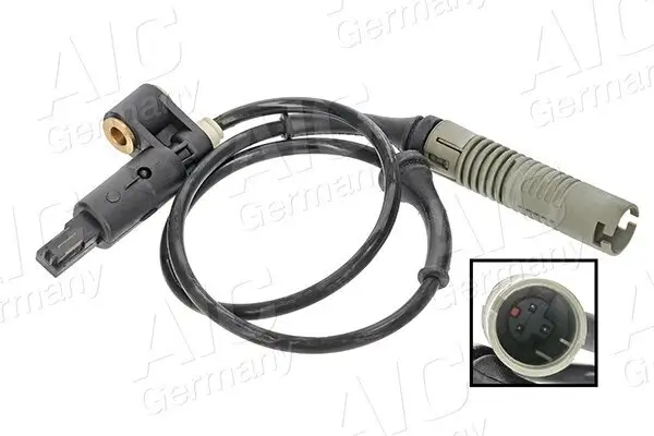 Sensor, Raddrehzahl Vorderachse links Vorderachse rechts AIC 51068