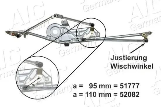 Wischergestänge AIC 51777 Bild Wischergestänge AIC 51777