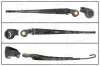 Wischarm, Scheibenreinigung hinten Fahrzeugheckscheibe AIC 52711