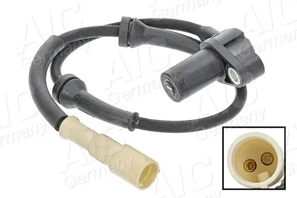 Sensor, Raddrehzahl Vorderachse links Vorderachse rechts AIC 53428