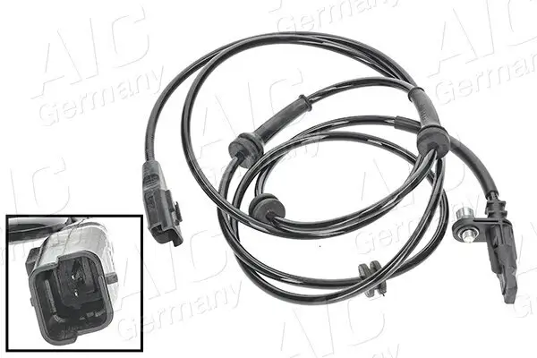 Sensor, Raddrehzahl Hinterachse links Hinterachse rechts AIC 54105