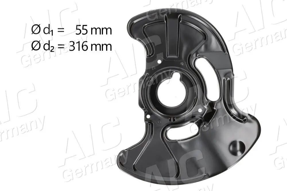 Spritzblech, Bremsscheibe Vorderachse rechts AIC 55193