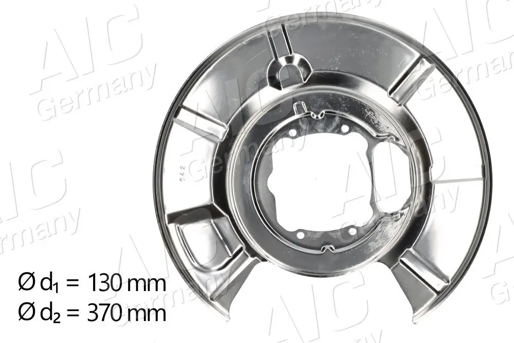 Spritzblech, Bremsscheibe Hinterachse rechts AIC 55505