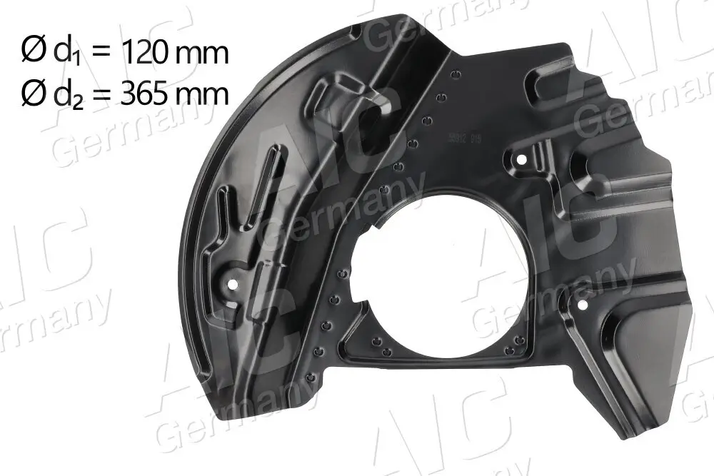 Spritzblech, Bremsscheibe Vorderachse links AIC 55912