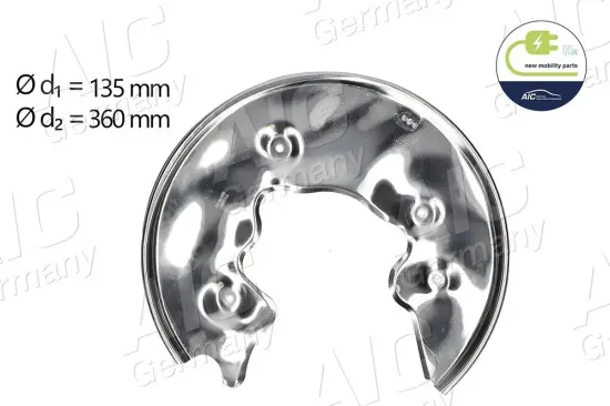 Spritzblech, Bremsscheibe Hinterachse rechts AIC 56150 Bild Spritzblech, Bremsscheibe Hinterachse rechts AIC 56150