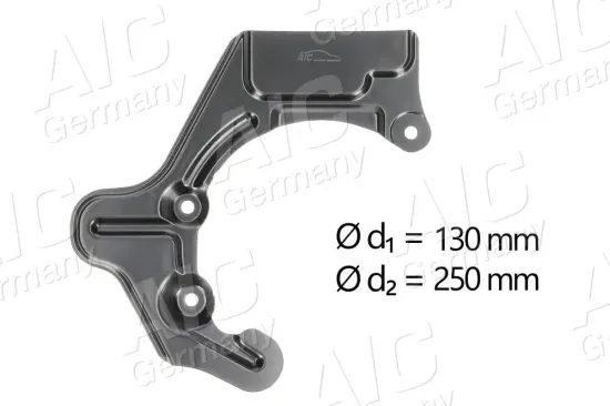 Spritzblech, Bremsscheibe Vorderachse links AIC 56157 Bild Spritzblech, Bremsscheibe Vorderachse links AIC 56157