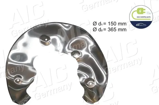 Spritzblech, Bremsscheibe Vorderachse rechts AIC 56400 Bild Spritzblech, Bremsscheibe Vorderachse rechts AIC 56400