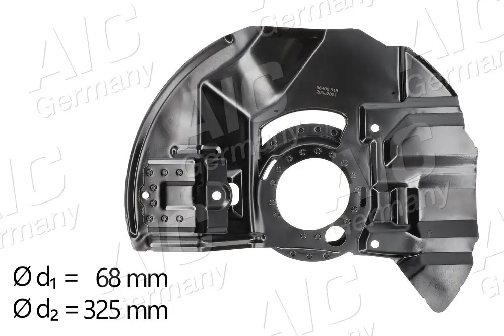 Spritzblech, Bremsscheibe Vorderachse links AIC 56408