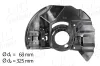 Spritzblech, Bremsscheibe Vorderachse links AIC 56408 Bild Spritzblech, Bremsscheibe Vorderachse links AIC 56408
