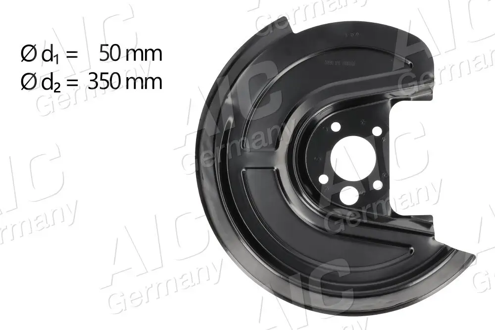 Spritzblech, Bremsscheibe Hinterachse rechts AIC 56580
