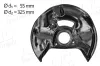 Spritzblech, Bremsscheibe Vorderachse links AIC 56585 Bild Spritzblech, Bremsscheibe Vorderachse links AIC 56585