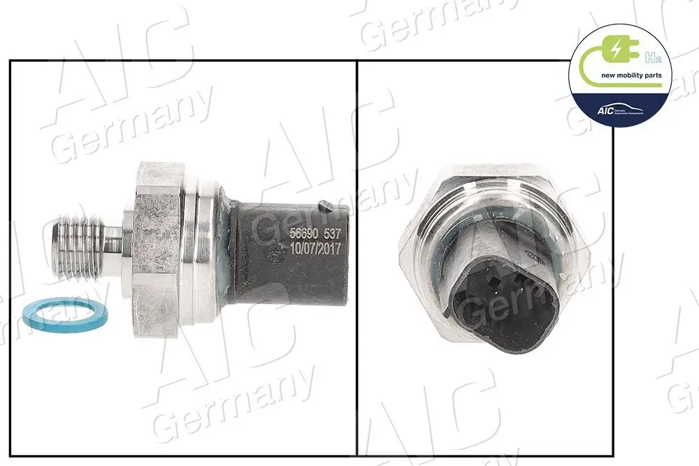 Sensor, Abgasdruck AIC 56690