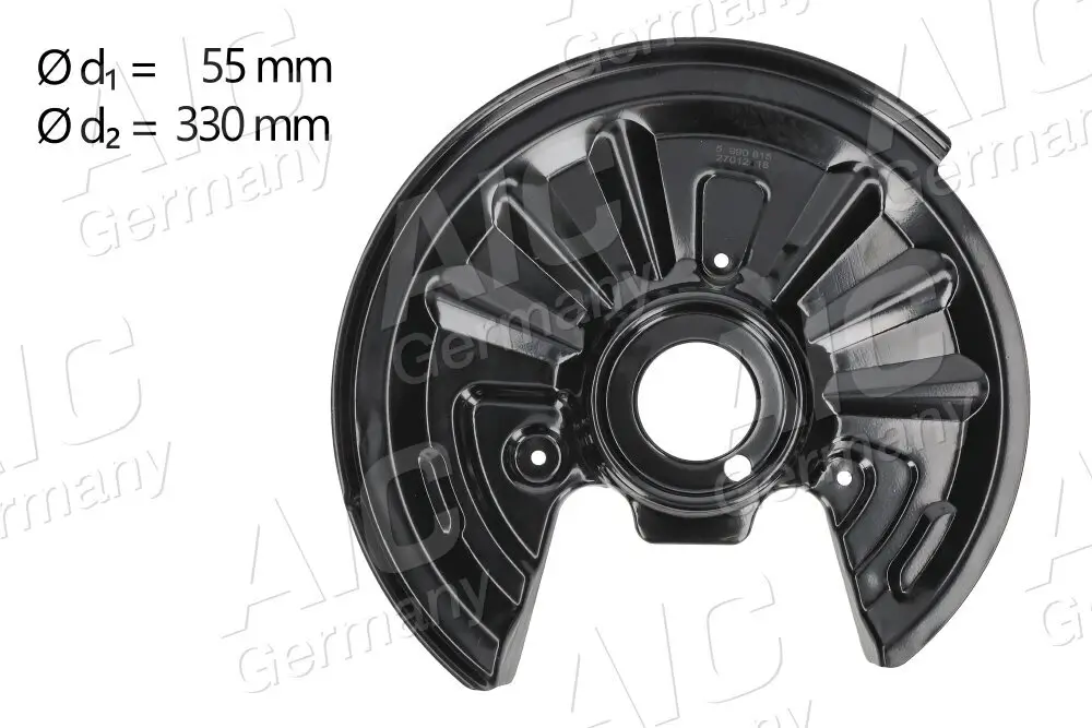 Spritzblech, Bremsscheibe Hinterachse links AIC 56990