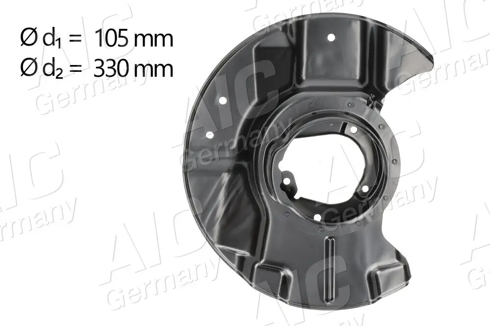 Spritzblech, Bremsscheibe Vorderachse rechts AIC 57127