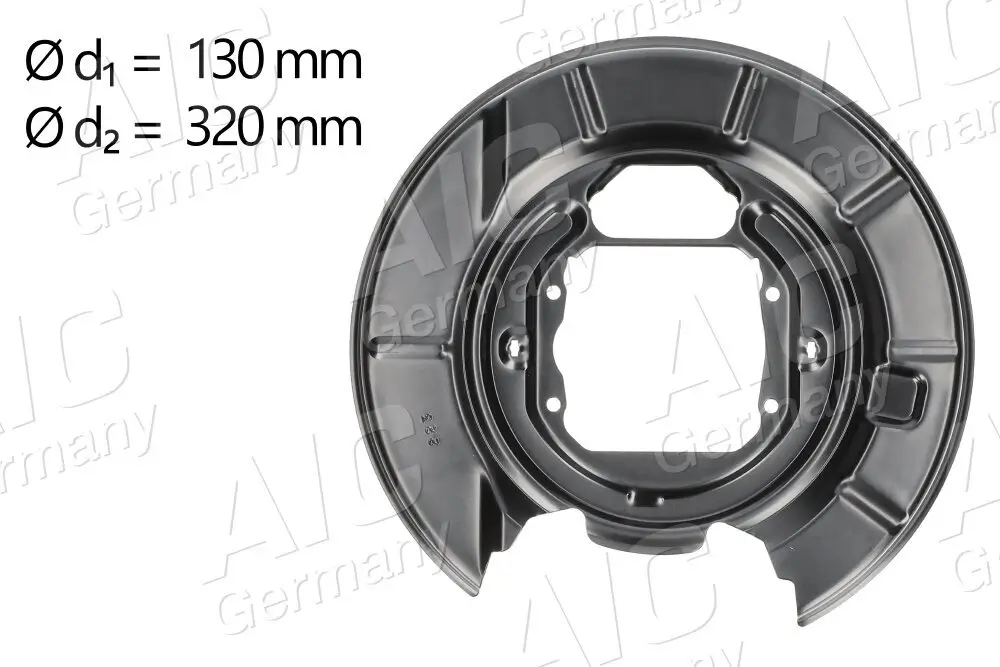Spritzblech, Bremsscheibe Hinterachse rechts AIC 57131