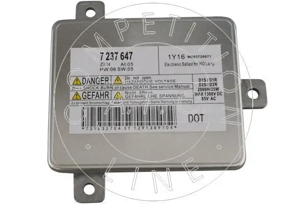 Steuergerät, Beleuchtung beidseitig AIC 57475