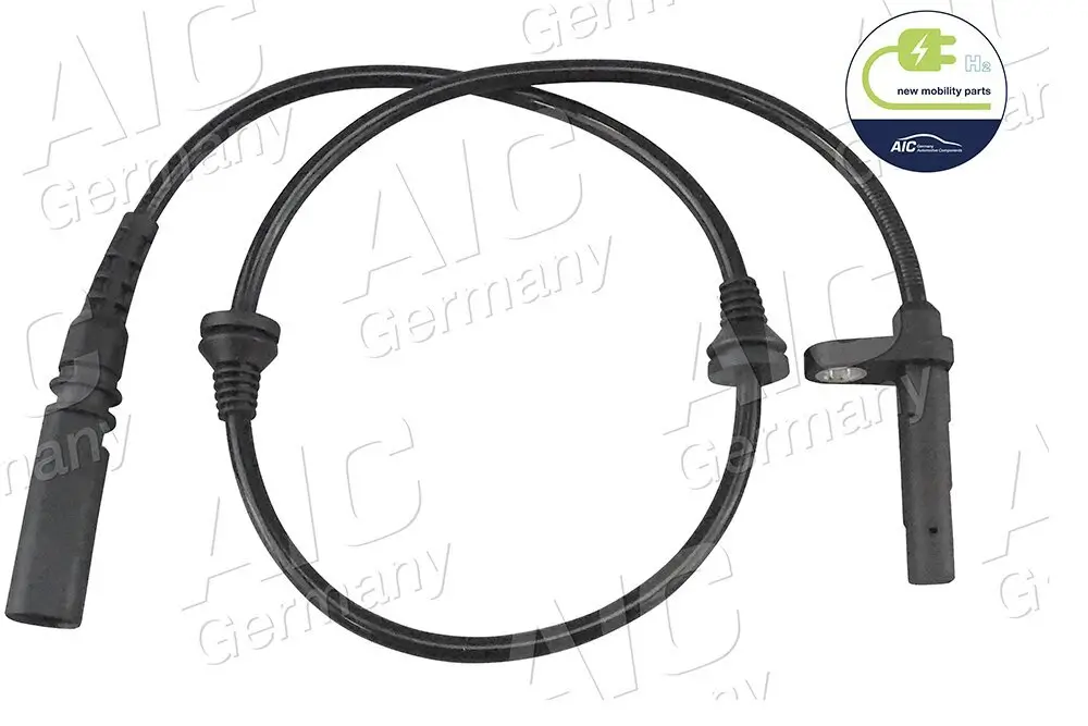 Sensor, Raddrehzahl Vorderachse links Vorderachse rechts AIC 57559