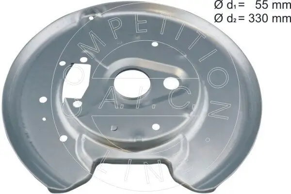 Spritzblech, Bremsscheibe Hinterachse links AIC 57610