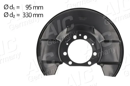 Spritzblech, Bremsscheibe Vorderachse AIC 57612 Bild Spritzblech, Bremsscheibe Vorderachse AIC 57612