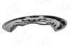 Spritzblech, Bremsscheibe Hinterachse links AIC 57691 Bild Spritzblech, Bremsscheibe Hinterachse links AIC 57691