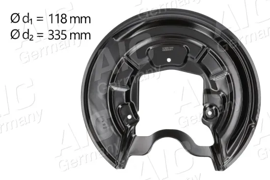 Spritzblech, Bremsscheibe Hinterachse rechts AIC 57692 Bild Spritzblech, Bremsscheibe Hinterachse rechts AIC 57692