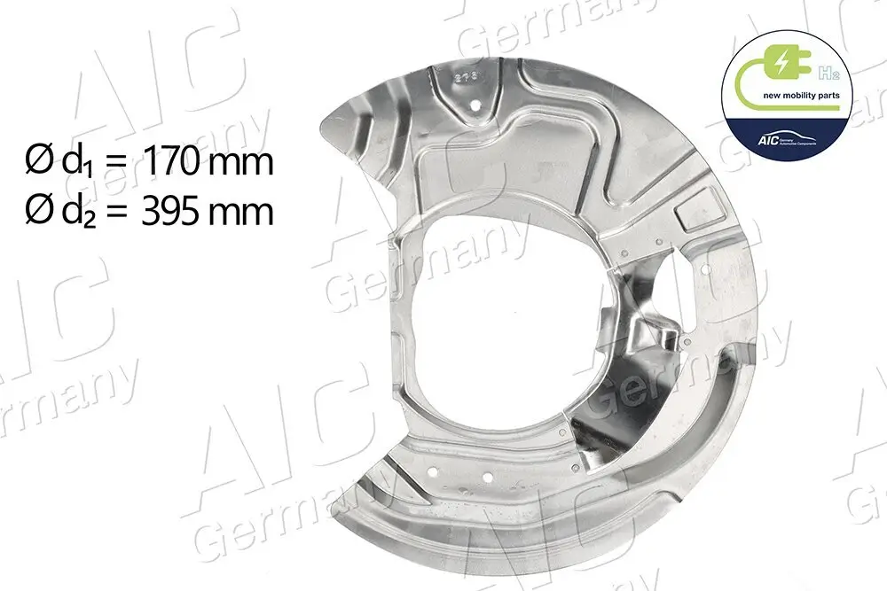 Spritzblech, Bremsscheibe Vorderachse rechts AIC 57761