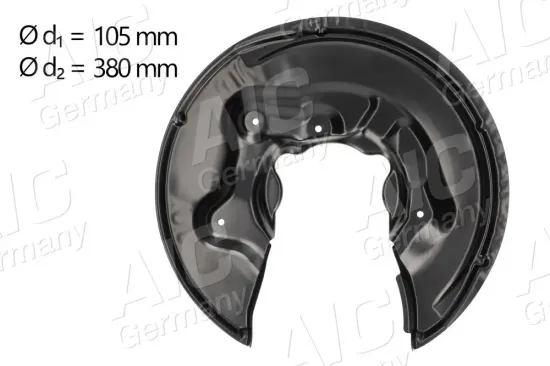 Spritzblech, Bremsscheibe Hinterachse links AIC 57836 Bild Spritzblech, Bremsscheibe Hinterachse links AIC 57836