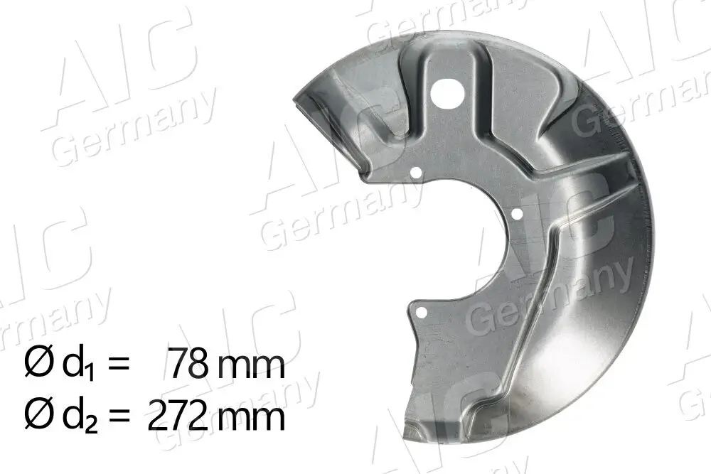 Spritzblech, Bremsscheibe Vorderachse rechts AIC 57848