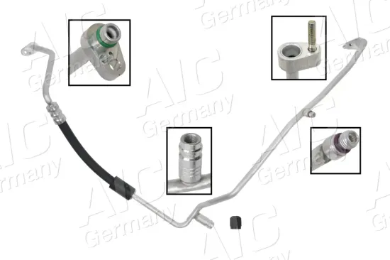 Hochdruck-/Niederdruckleitung, Klimaanlage AIC 58250 Bild Hochdruck-/Niederdruckleitung, Klimaanlage AIC 58250