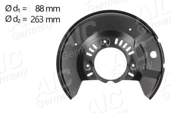 Spritzblech, Bremsscheibe Vorderachse rechts AIC 58277 Bild Spritzblech, Bremsscheibe Vorderachse rechts AIC 58277