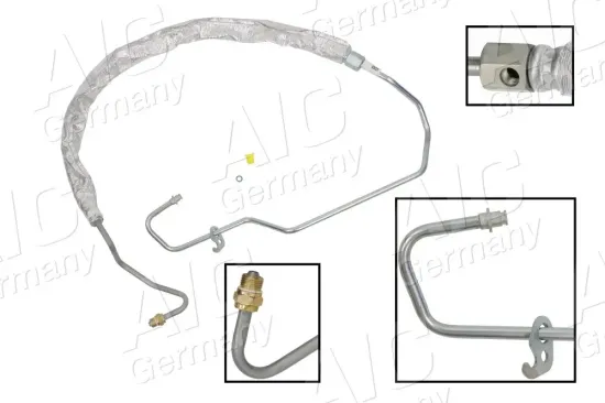 Hydraulikschlauch, Lenkung von Hydraulikpumpe nach Lenkgetriebe AIC 58418 Bild Hydraulikschlauch, Lenkung von Hydraulikpumpe nach Lenkgetriebe AIC 58418