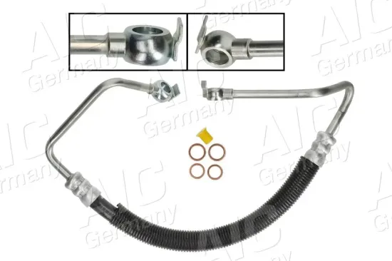 Hydraulikschlauch, Lenkung von Hydraulikpumpe nach Lenkgetriebe AIC 58487 Bild Hydraulikschlauch, Lenkung von Hydraulikpumpe nach Lenkgetriebe AIC 58487