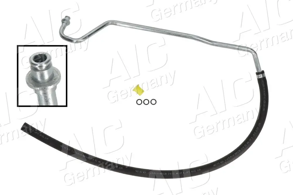 Hydraulikschlauch, Lenkung von Lenkgetriebe nach Ausgleichsbehälter AIC 58498