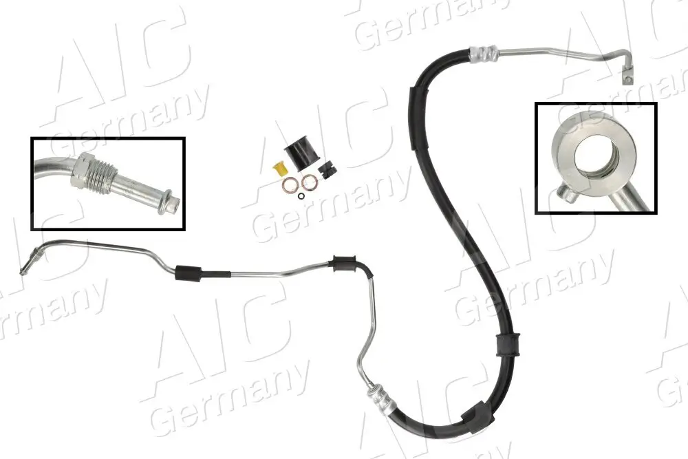 Hydraulikschlauch, Lenkung von Hydraulikpumpe nach Lenkgetriebe AIC 58524