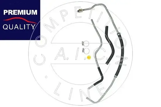 Hydraulikschlauch, Lenkung von Lenkgetriebe nach Kühlrohr AIC 58561 Bild Hydraulikschlauch, Lenkung von Lenkgetriebe nach Kühlrohr AIC 58561