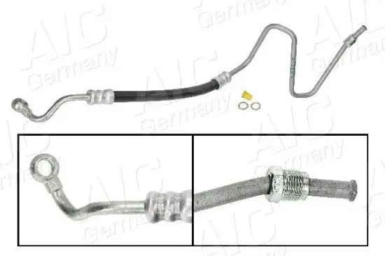 Hydraulikschlauch, Lenkung von Hydraulikpumpe nach Lenkgetriebe AIC 58677 Bild Hydraulikschlauch, Lenkung von Hydraulikpumpe nach Lenkgetriebe AIC 58677