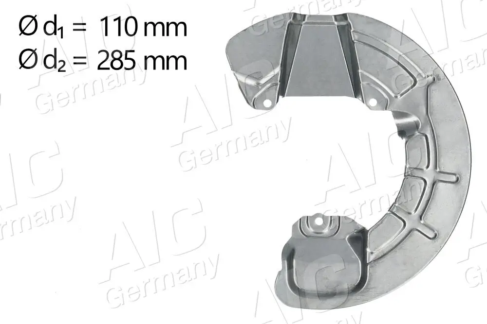 Spritzblech, Bremsscheibe Vorderachse links AIC 58831