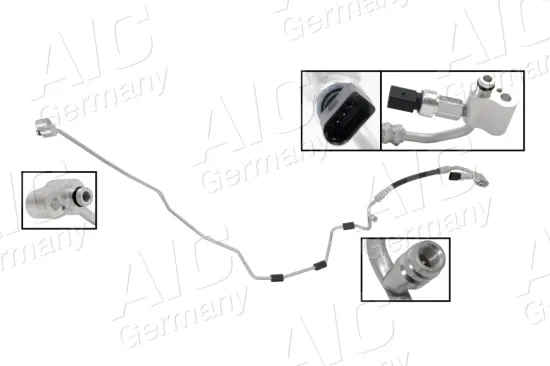 Hochdruck-/Niederdruckleitung, Klimaanlage AIC 59684 Bild Hochdruck-/Niederdruckleitung, Klimaanlage AIC 59684