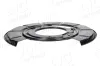 Spritzblech, Bremsscheibe Hinterachse links AIC 70790 Bild Spritzblech, Bremsscheibe Hinterachse links AIC 70790