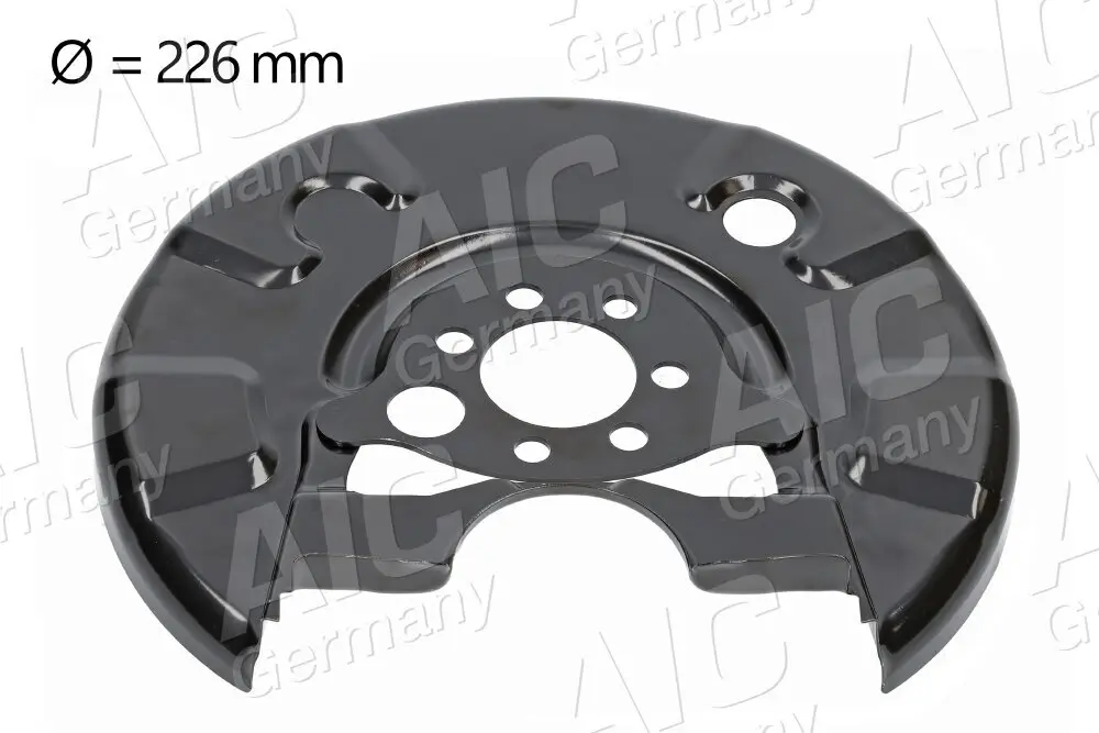 Spritzblech, Bremsscheibe Hinterachse links AIC 71368