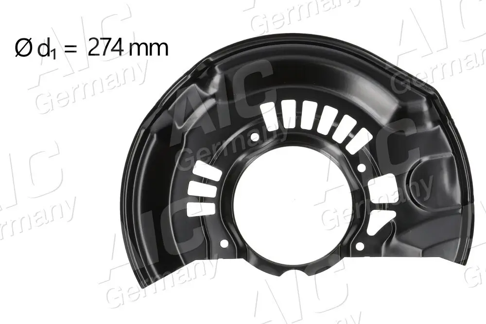 Spritzblech, Bremsscheibe Vorderachse rechts AIC 71382