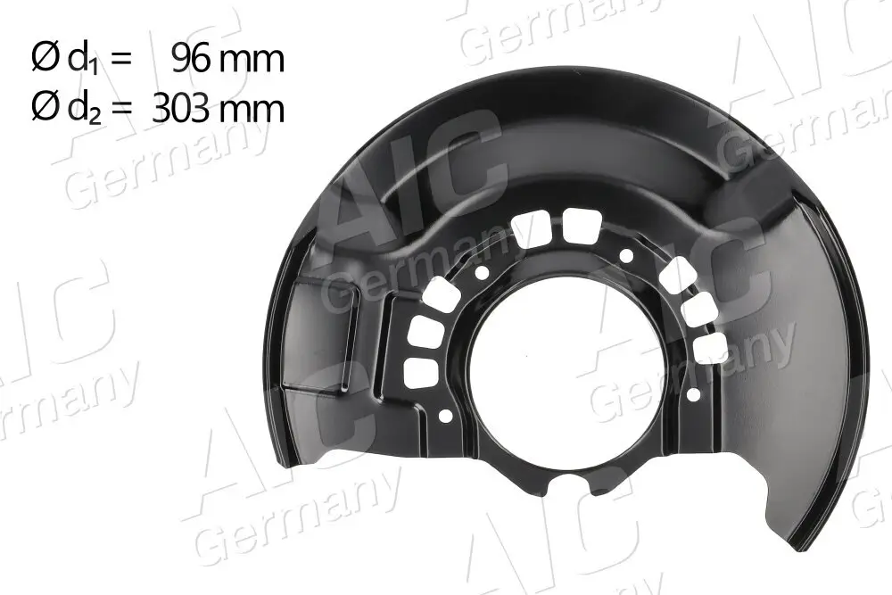 Spritzblech, Bremsscheibe Vorderachse rechts AIC 71383