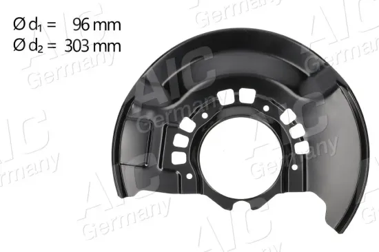 Spritzblech, Bremsscheibe Vorderachse rechts AIC 71383 Bild Spritzblech, Bremsscheibe Vorderachse rechts AIC 71383