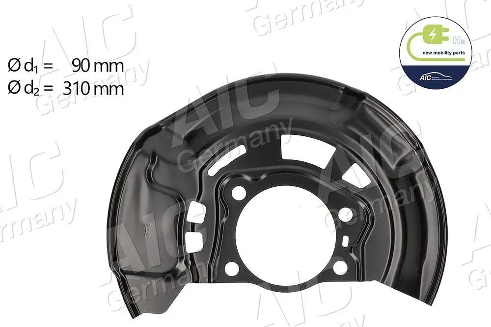 Spritzblech, Bremsscheibe Vorderachse rechts AIC 71384