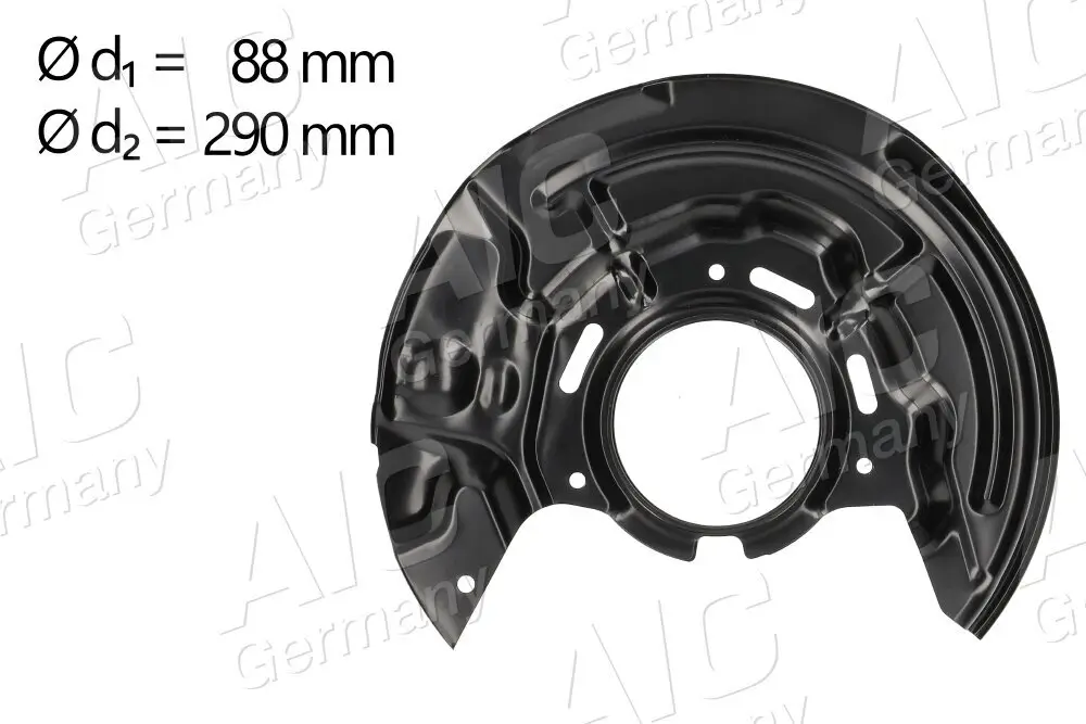 Spritzblech, Bremsscheibe Vorderachse links AIC 71386