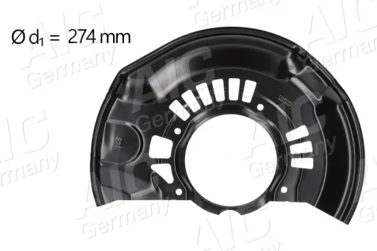 Spritzblech, Bremsscheibe Vorderachse links AIC 71389 Bild Spritzblech, Bremsscheibe Vorderachse links AIC 71389