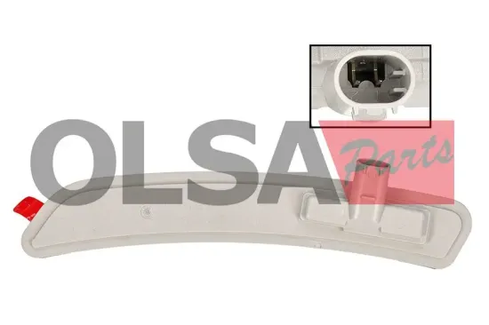 Blinkleuchte vorne links seitlicher Einbau AIC 72136 Bild Blinkleuchte vorne links seitlicher Einbau AIC 72136